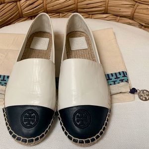 Tory Burch Espadrilles -off white/black